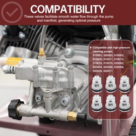 LikeLion Cleaning 7104223 Pressure Washer Pump Rebuild kit, Compatible for Simpson Cleaning Replacement Valve Kit for Pressure Washer Pumps