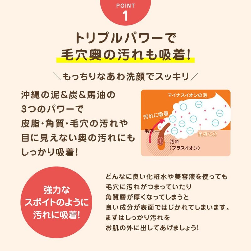 Dorobayu Awa Face Wash, 42.8 fl oz (120 ml)