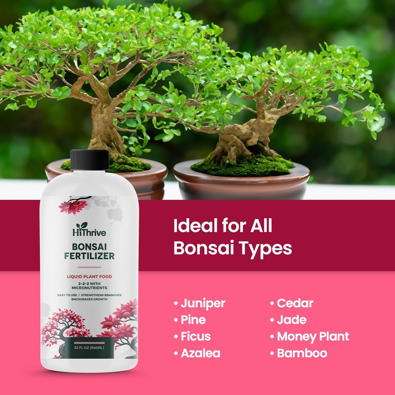 32oz Bonsai Fertilizer Liquid - Makes 192 Gallons of Bonsai