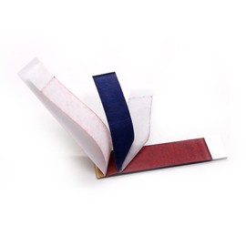Impresionante Smile - Papel articulado dental azul/rojo, 12 libros, 144 tiras para ajustes oclusales e interproximales