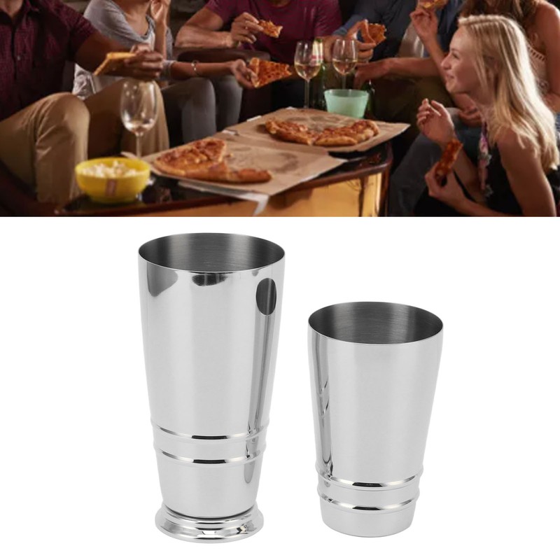 Cocktail Mixer 304 Stainless Steel Glossy with Bottom Dishwasher Safe