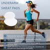 QIUMING 80 Stück Achsel Schwitzen Pads Achselpads Damen/Herren Achselhöhle Schweiß