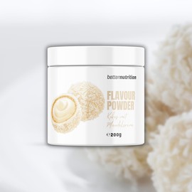 Flavour Powder Coconut with Almond Cream Calorie Reduced Aroma Flavour Powder Premium Flavour Powder Calorie Reduced Aroma Flavour Powder Zero 200 g Better Nutrition
