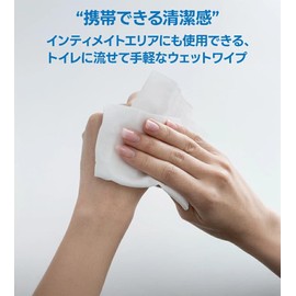 Hanamisui Outclear Care Mini Wet Wipes, 7 Sheets x 6 Packs