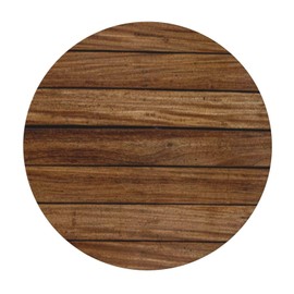 BOXIMIAO - Mantel redondo de madera envejecida con borde elástico, impermeable, reutilizable, para día festivo, cocina, fiesta, patio, S (40-44 pulgadas)
