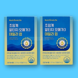 Nutrione Supercritical Altige Omega 3 Daily Up 2 Boxes / 뉴트리원 초임계 알티지 오메가3 데일리업 2박스