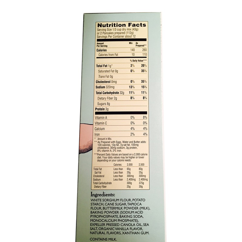Trader Joe's Gluten Free Buttermilk Pancake & Waffle Mix (2
