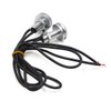uxcell 2pcs 23mm White LED Daytime Running DRL Light Backup