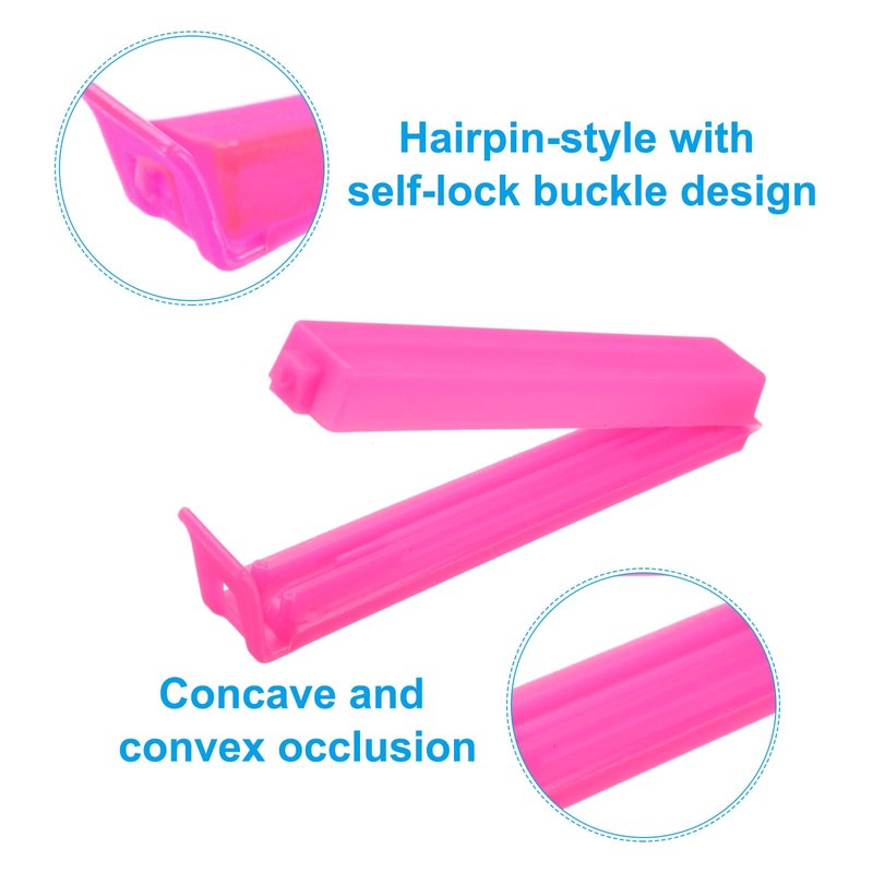 PATIKIL Sealing Clips 3.5 Inch, 20 Pack Reusable Plastic Bag