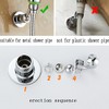 TINTON LIFE Universal Bathroom Adjustable Shower Head Wall Mount Holder