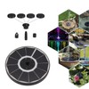 Solar Fountain Light with 8 Nozzles 3.5W 900mAh Colorful Powerful