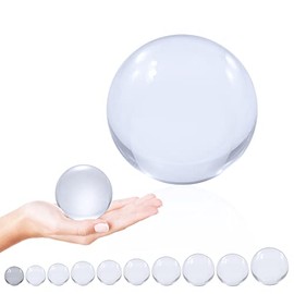 Juggle Dream 60mm Clear Acrylic Contact Juggling Ball - Transparent Clear Contact Juggling Manipulation Performance Balls