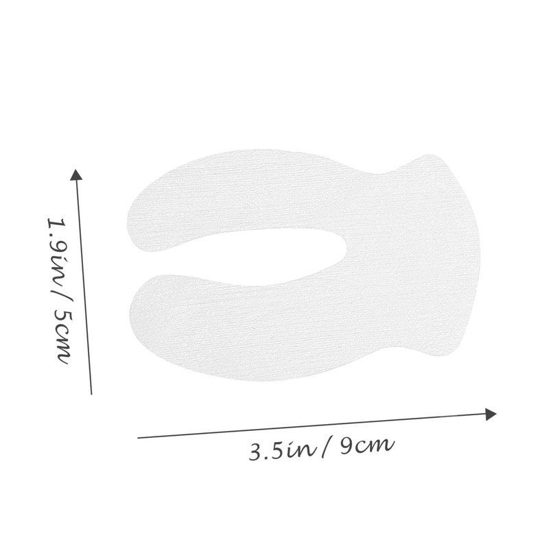 TOVINANNA 1000pcs Pure Cotton Eye Patches Eye Moisturizing Mask Disposal