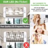 JUNEDOO E26 LED Light Bulbs 22W, 6000K Daylight White,Edison Screw