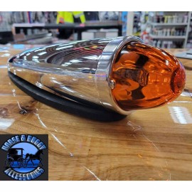 grand general dark amber watermelon glass lens cab marker light plastic housing 92542
