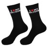 I Love My Girlfriend Socks Valentineds Day Gifts for Boyfriend
