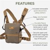 Marsupial Gear Standard Binocular Chest Pack, Coyote, Large