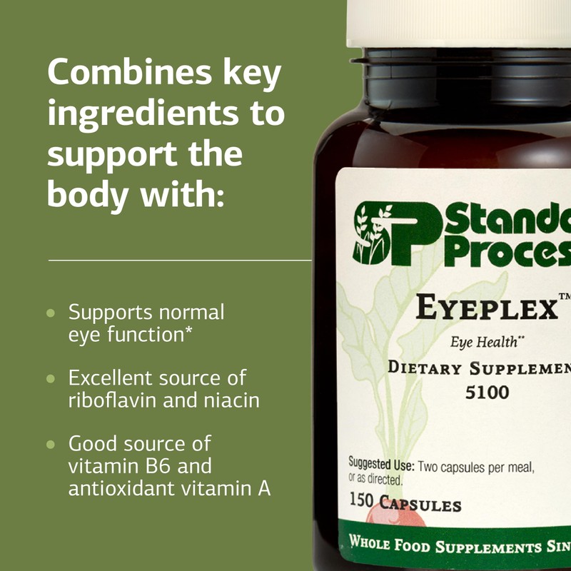 Standard Process Inc. Iplex - Whole Food Vascular Supplement, Eye