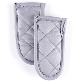 Joyhalo 鋳鉄スキレットハンドルカバー - 2個 ポットハンドルカバー コットンフライパンハンドルスリーブ パン ホットハンドルホルダー 耐熱ハンドルカバー キッチン料理ベーキング用