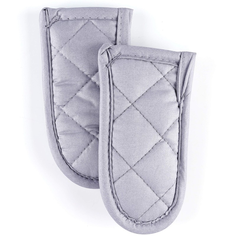 Joyhalo 鋳鉄スキレットハンドルカバー - 2個 ポットハンドルカバー コットンフライパンハンドルスリーブ パン ホットハンドルホルダー 耐熱ハンドルカバー キッチン料理ベーキング用