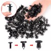 SNS 60PCS 8mm Bumper Clips Retainer Auto Car Plastic Rivets