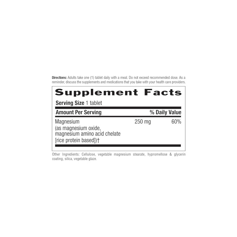 COUNTRY LIFE Chelated Magnesium Tablet, 180 Tablets