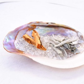 White Sage Palo Santo Crystal Chip Trinkle Smudging Meditation Power Stone Feng Shui Healing