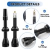 SXTDKMJ Tubeless Valve Set, Presta Valve with Complete Set Including
