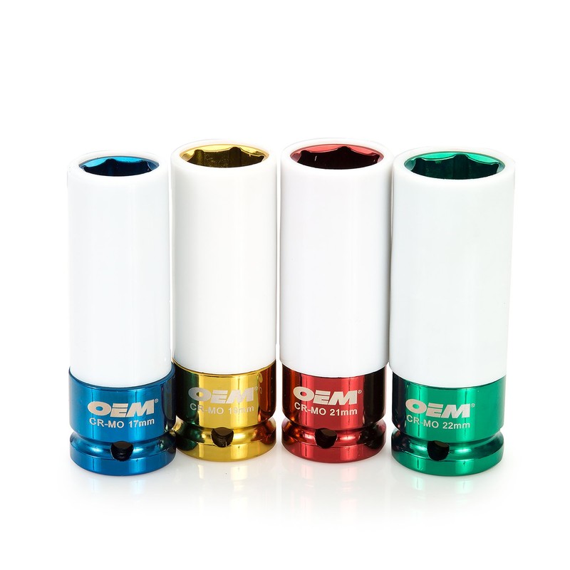 OEMTOOLS 24228 8Piece Torque Limiting Extension & Thin Wall Socket