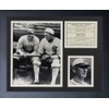Legends Never Die Shoeless Joe Jackson and Babe Ruth Framed