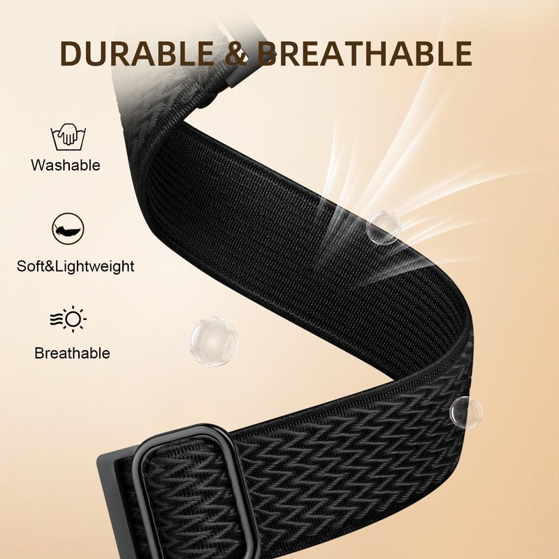 ID208 Plus, IDW28 Smart Watch Bands, 22mm Stretch Bands Compatible