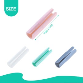 YAPKOLV Pack of 20 Duvet Holders, Plastic Duvets Clips, Quilt Fixer Duvet Cover Clips, Quilt Fastening Clip for Bed Sheet Quilt (Multicoloured)