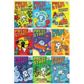 NEW SET! Press Start! #1-#9 Complete Books Set