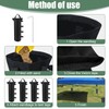 Pack of 4 Gazebo Sandbags, Weights for Gazebo with 8