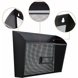 Lorell - Bolsillo de Pared de Malla Negra