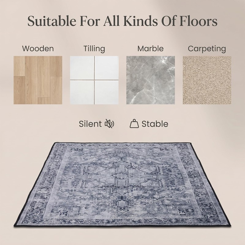 1 Pcs Non Slip Recliner Chair Mat for Hardwood Floors