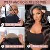 DSMOW 24 Inch 5x5 HD Lace Closure Wigs Human Hair