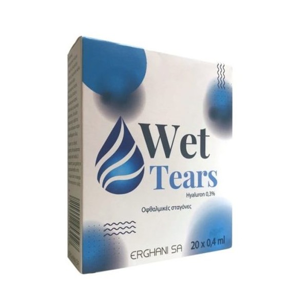 Erghani Wet Tears Hyaluron 0,3% 20×0,4ml