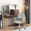 Costway Home Office Modern Chair Accent Chair Adjustable Task Swivel