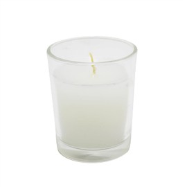 Estrella Blanca Citronella & Lavender Votive Candles – 24 Pack Soy Wax – Long-Lasting Scented Candles for Outdoor & Indoor Use – Elegant Summer Decor & Event Use