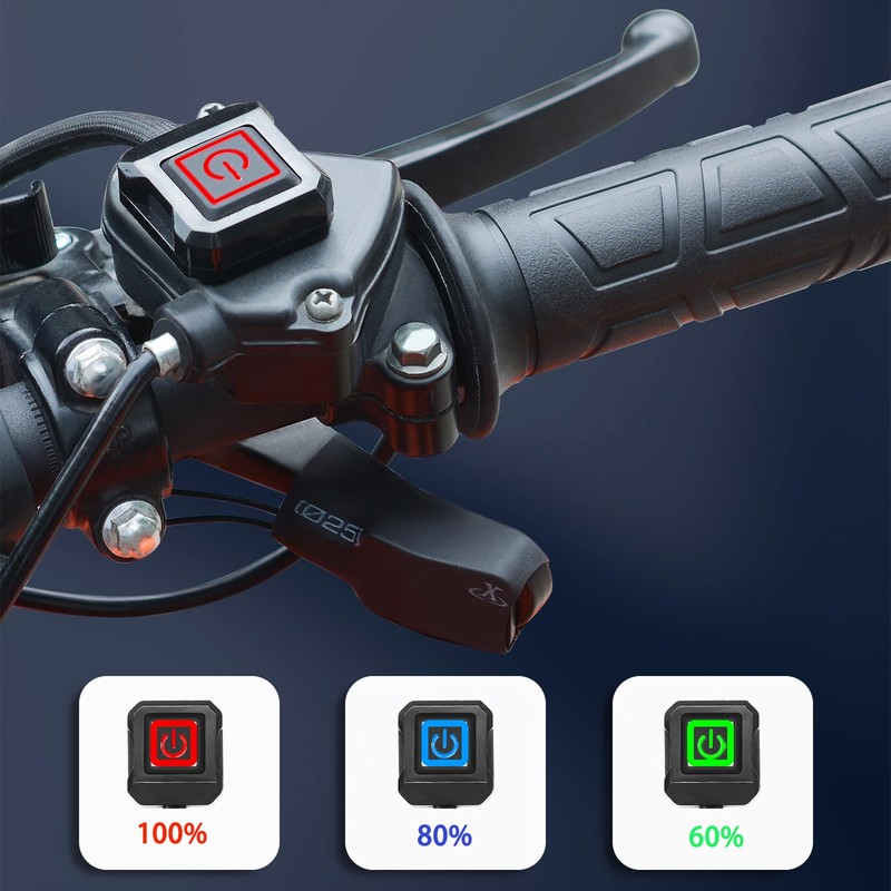 Lock on ATV Grips, ATV Heated Grips and Thumb Warmer,