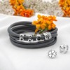 CHAMOON® Charms 925 Sterling Silver Jewellery Pendant Women's Leather Bracelets