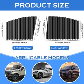 Pack of 4 Sun Protection Car Baby with UV Protection, Universal Sun Visor Car Children Side Window, Sun Protection Car Magnetic for 95% of Cars, Golf, SUV
