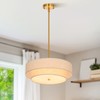 VONLUCE 4-Light Modern Chandeliers, 18" Chandeliers for Dining Room with