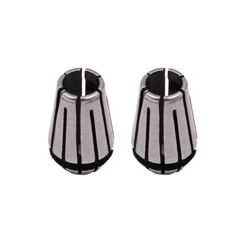 WANGCL 2PCS 1/8inch Spring Collet Set ER11 Collet Set for