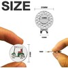 Golf Ball Markers and Hat Clip Magnetic Value Set for