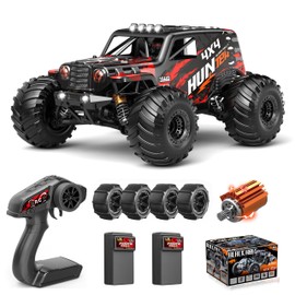YESHIN 1:14 Scale RC Cars for Adults, 4X4 Waterproof Off-Road Remote Control Truck with 2 Rechargeable Batteries, 40km/h Waterproof Electric Vehicle for Snow, Sand, Beach & Rocky Surfaces