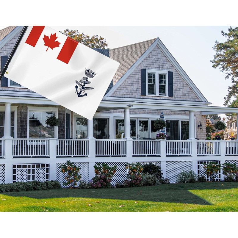 2×3 FT Canada Naval Ensign Flag, Medium 60×90 CM Canadian
