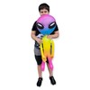 Zugar Land 36" Alien INFLATE (Vinyl) Galaxy/Rainbow/Tie Dye. Inflatable Large