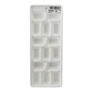 Fackelmann 19016 Plastic Ice Cube Tray for 15 Ice Cubes,